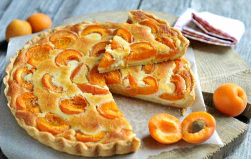 Рецепты пирога с абрикосами на кефире, секреты